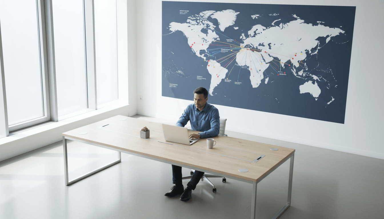 Supply Chain Solutions - coordinator planning international trade routes